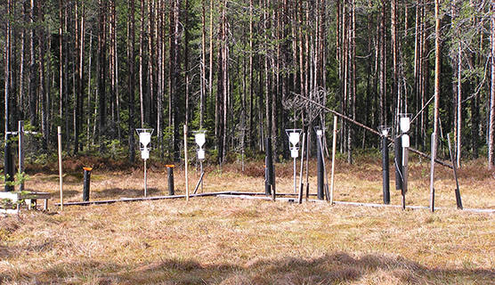 Monitoring station at Valkea-Kotinen.